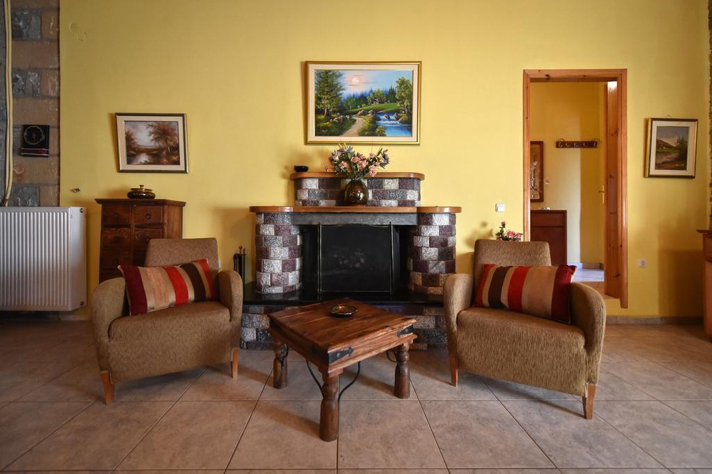Villa Onar A Stone House With Amazing View 斯陶帕 外观 照片
